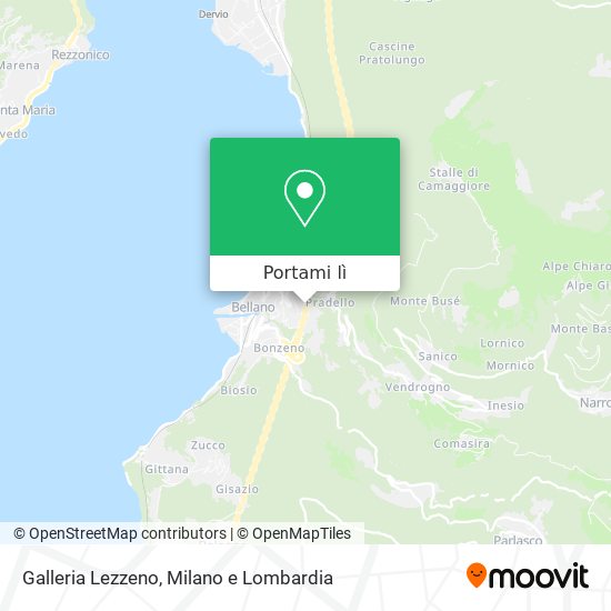 Mappa Galleria Lezzeno