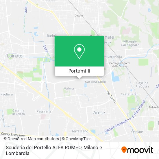 Mappa Scuderia del Portello ALFA ROMEO
