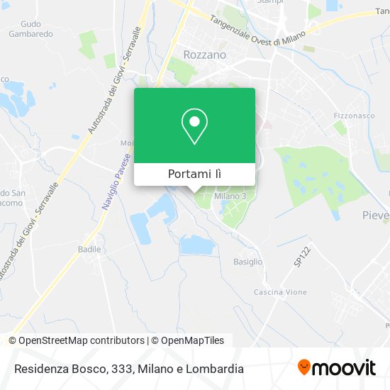 Mappa Residenza Bosco, 333