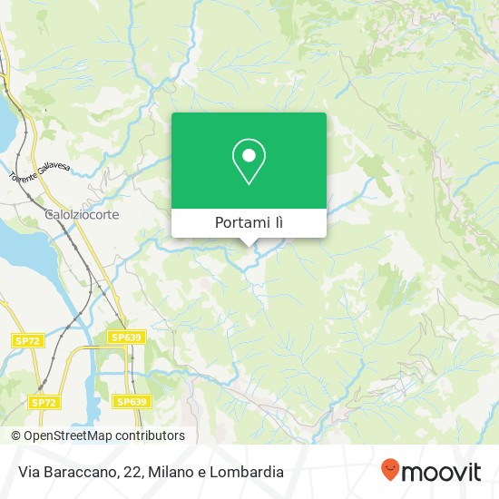 Mappa Via Baraccano, 22