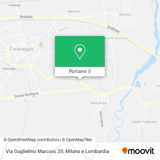 Mappa Via Guglielmo Marconi, 20