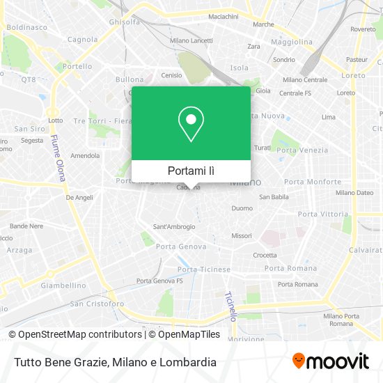 Mappa Tutto Bene Grazie