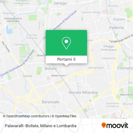 Mappa Palavaralli -Bollate