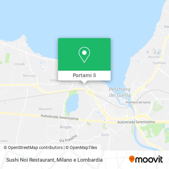 Mappa Sushi Noi Restaurant