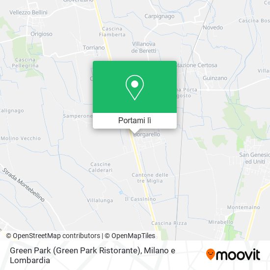 Mappa Green Park (Green Park Ristorante)