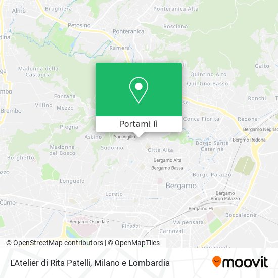 Mappa L'Atelier di Rita Patelli
