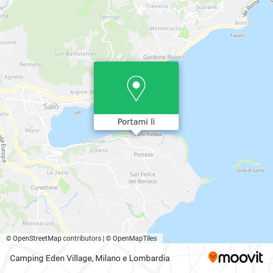 Mappa Camping Eden Village