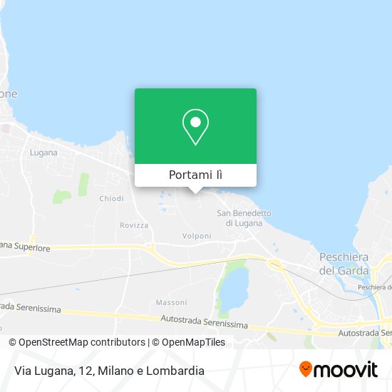 Mappa Via Lugana, 12