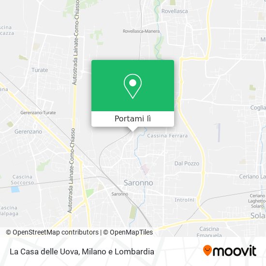 Mappa La Casa delle Uova