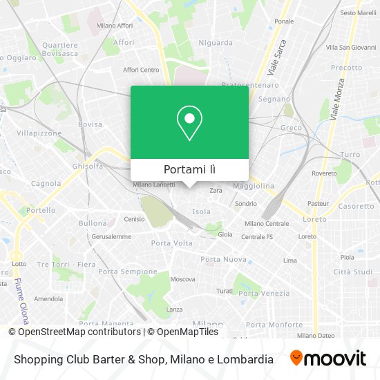 Mappa Shopping Club Barter & Shop