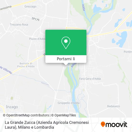 Mappa La Grande Zucca (Azienda Agricola Cremonesi Laura)