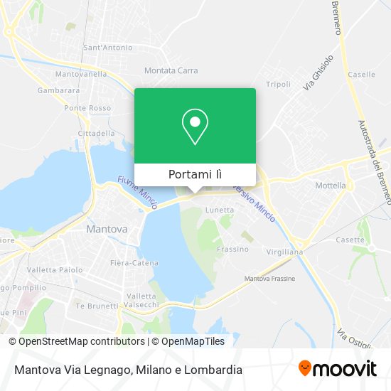 Mappa Mantova Via Legnago