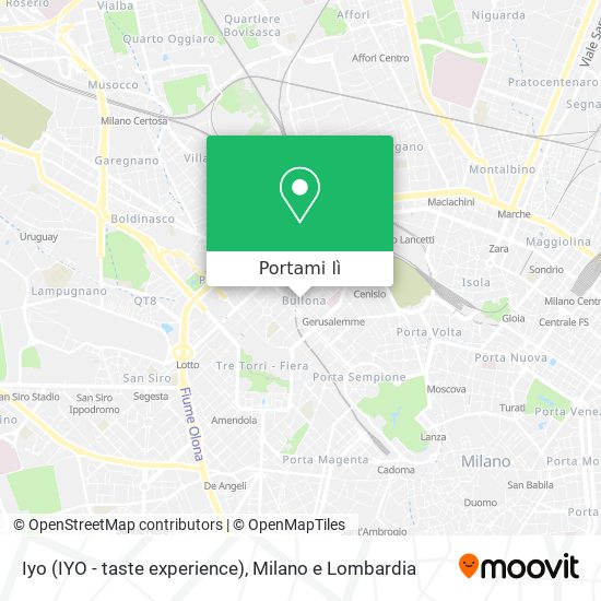 Mappa Iyo (IYO - taste experience)