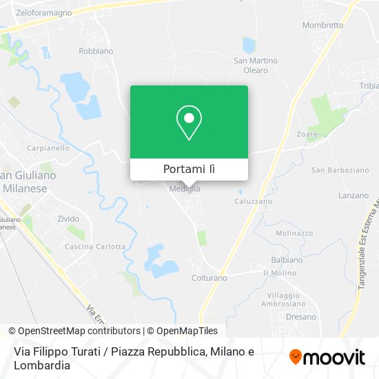 Mappa Via Filippo Turati / Piazza Repubblica