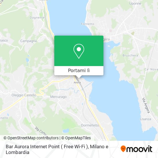 Mappa Bar Aurora Internet Point ( Free Wi-Fi )