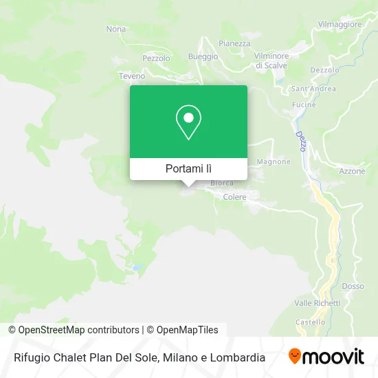 Mappa Rifugio Chalet Plan Del Sole