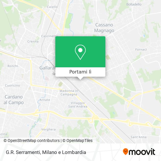 Mappa G.R. Serramenti