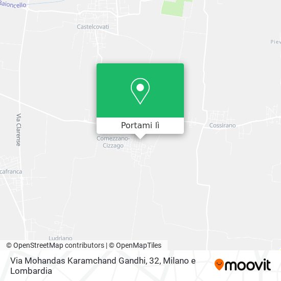 Mappa Via Mohandas Karamchand Gandhi, 32