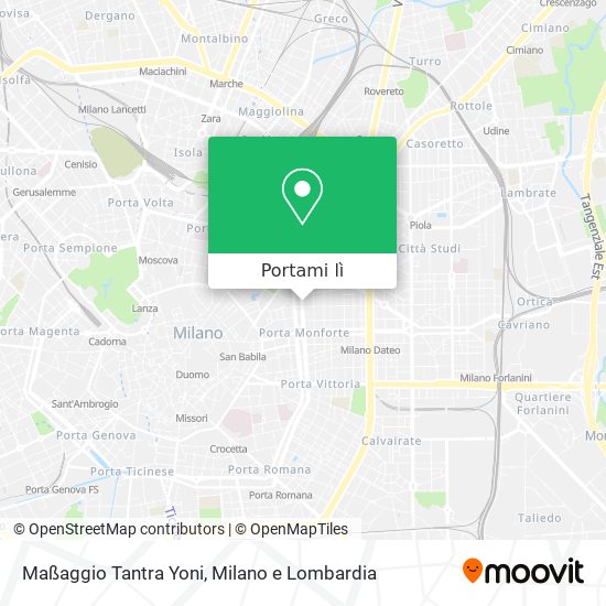 Mappa Maßaggio Tantra Yoni