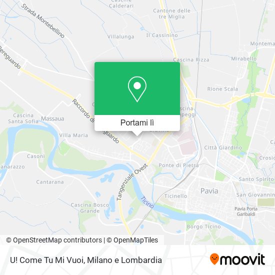 Mappa U! Come Tu Mi Vuoi