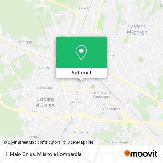 Mappa Il Melo Onlus
