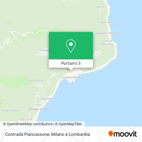 Mappa Contrada Piancassone