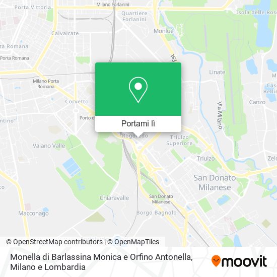 Mappa Monella di Barlassina Monica e Orfino Antonella