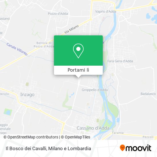 Mappa Il Bosco dei Cavalli