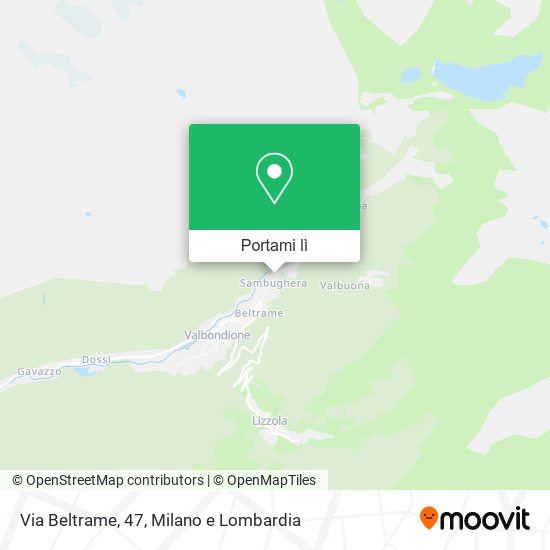 Mappa Via Beltrame, 47