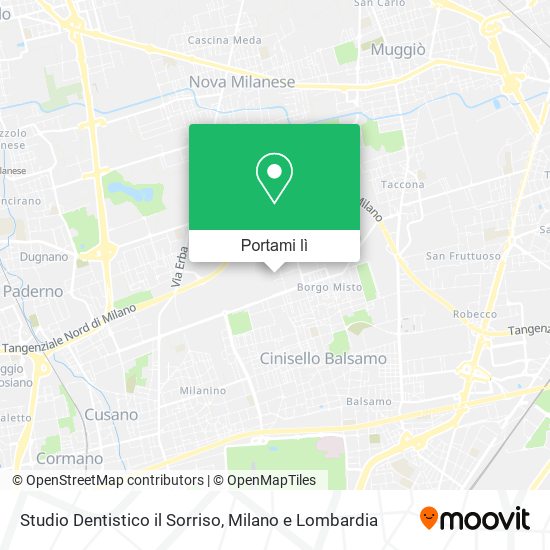 Mappa Studio Dentistico il Sorriso