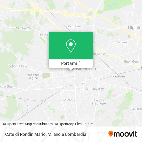 Mappa Cate di Rondin Mario