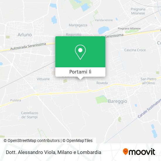 Mappa Dott. Alessandro Viola