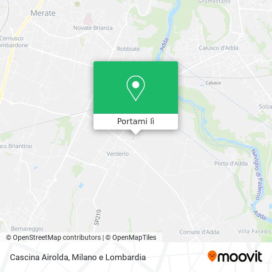 Mappa Cascina Airolda