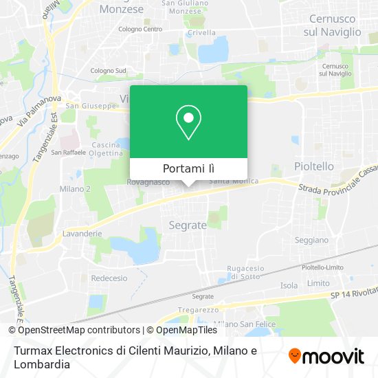 Mappa Turmax Electronics di Cilenti Maurizio