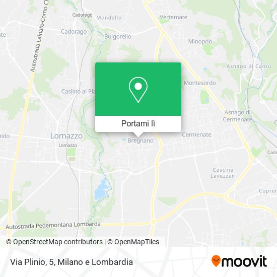Mappa Via Plinio, 5