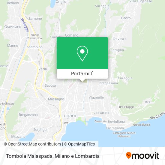 Mappa Tombola Malaspada