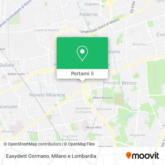 Mappa Easydent Cormano