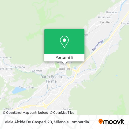 Mappa Viale Alcide De Gasperi, 23