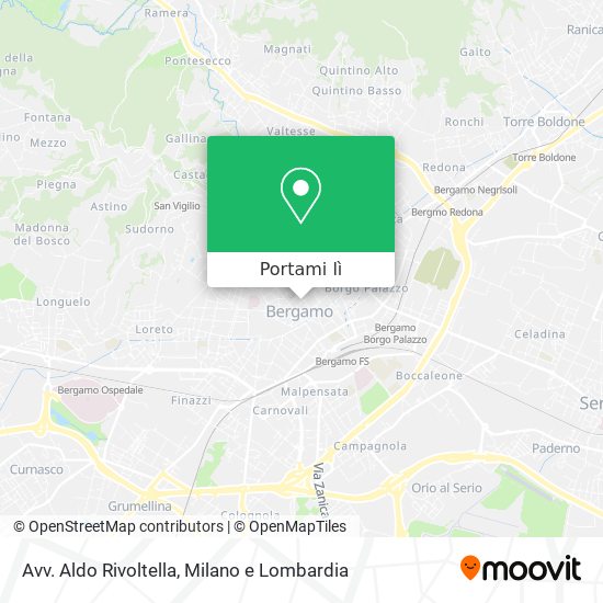 Mappa Avv. Aldo Rivoltella