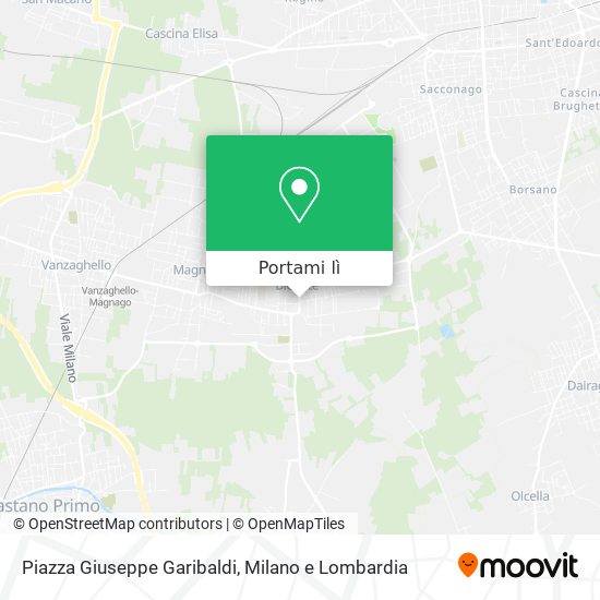 Mappa Piazza Giuseppe Garibaldi