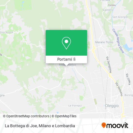 Mappa La Bottega di Joe