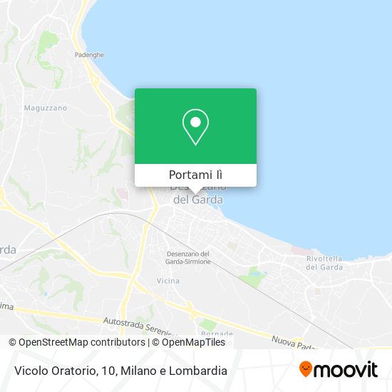 Mappa Vicolo Oratorio, 10
