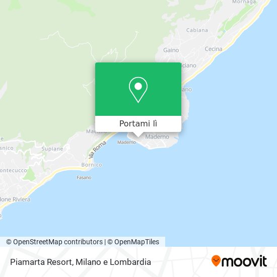 Mappa Piamarta Resort