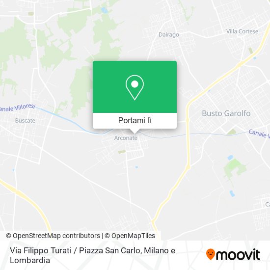 Mappa Via Filippo Turati / Piazza San Carlo