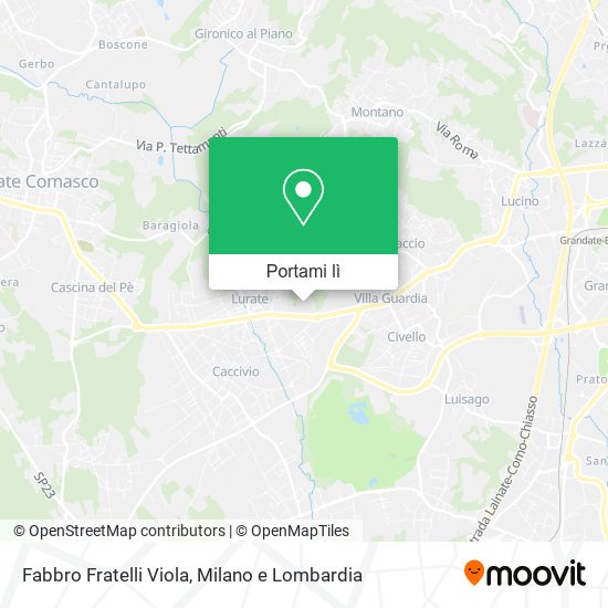 Mappa Fabbro Fratelli Viola