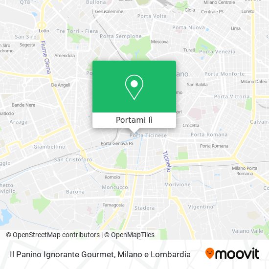 Mappa Il Panino Ignorante Gourmet