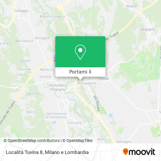 Mappa Località Tuvina  8