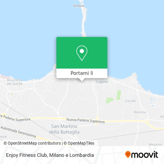 Mappa Enjoy Fitness Club