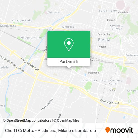 Mappa Che TI Ci Metto - Piadineria