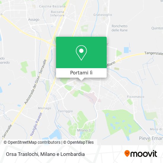 Mappa Orsa Traslochi